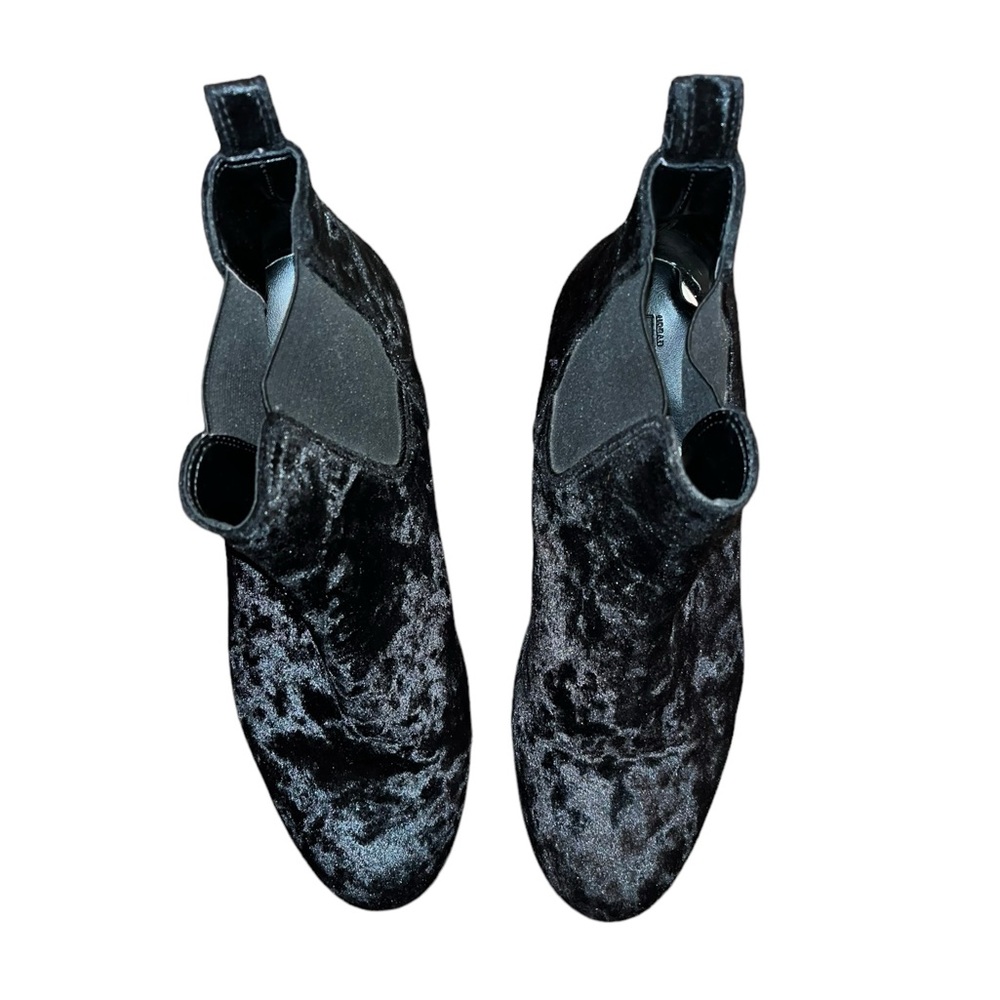 Urban Outfitters Velvet Chelsea Boots Size 9 - Picture 3 of 7